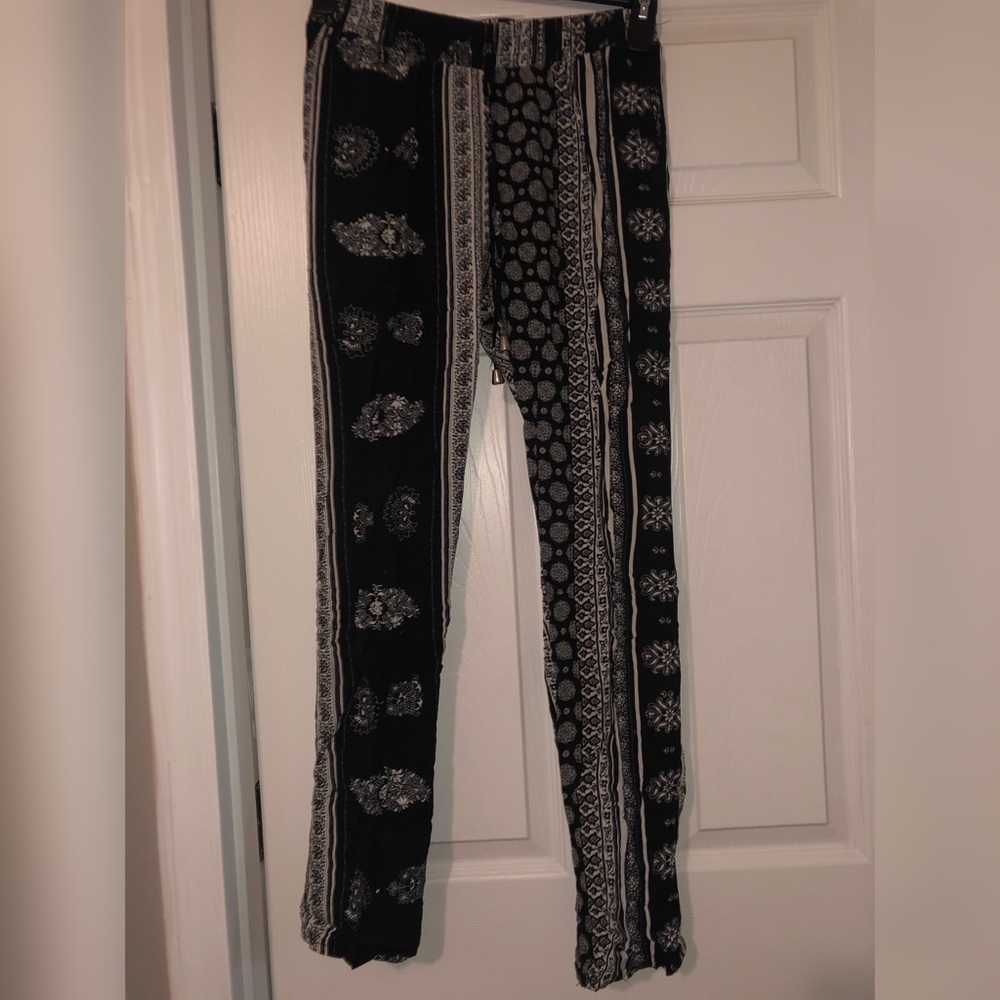 Tribal black pants